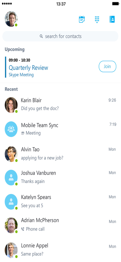 skype app