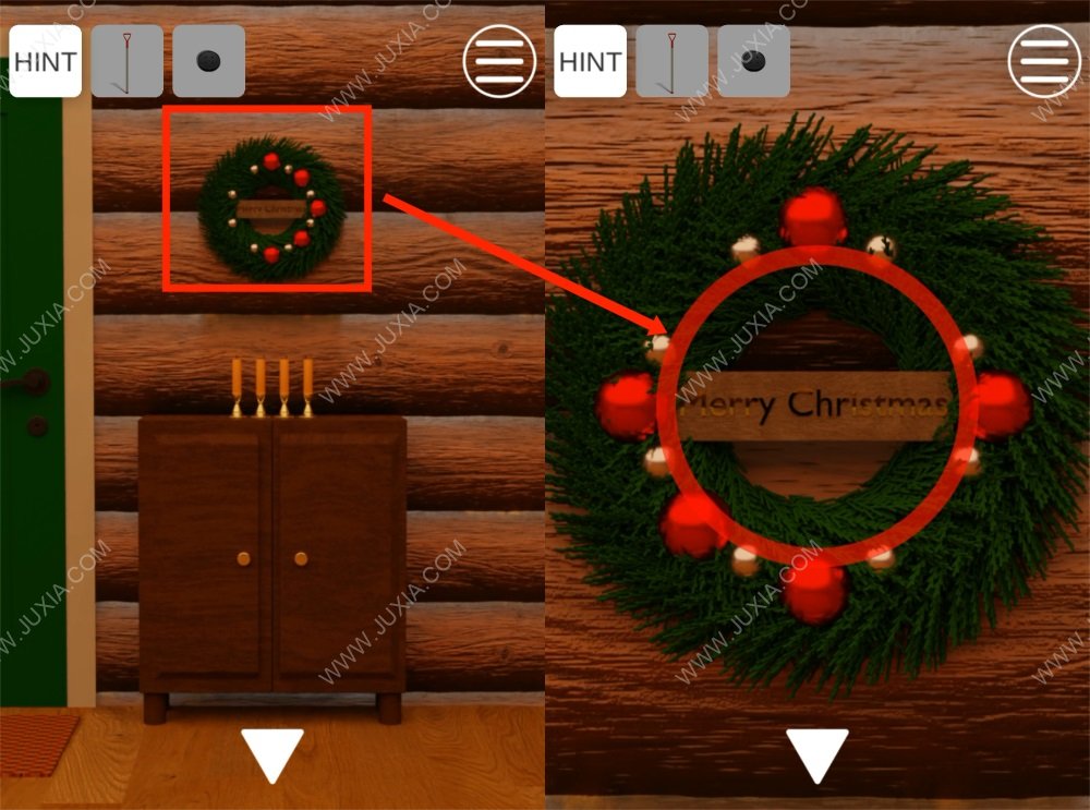 逃离游戏圣诞屋攻略 EscapeGameSantaHouse攻略上