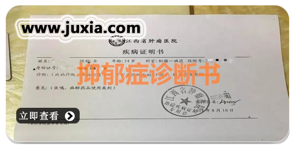 抑郁癥診斷書(shū)生成器電