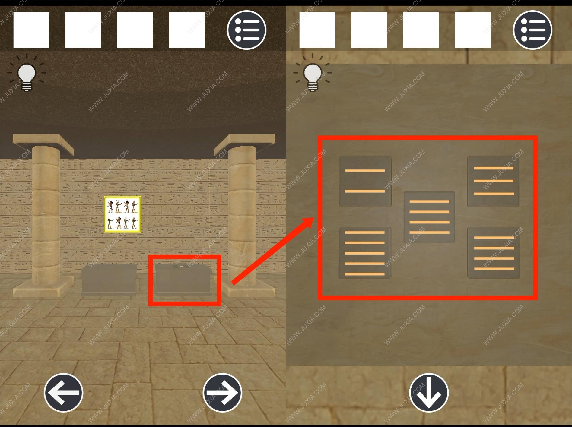 逃脱古埃及金字塔攻略上 密码解谜图文流程