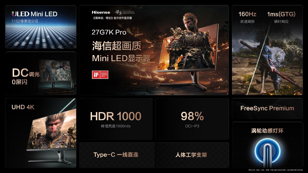 双11首日战报公布：海信显示器获MiniLED、带鱼屏双TOP1!