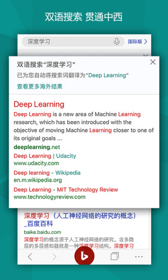 必应bing国际版截图