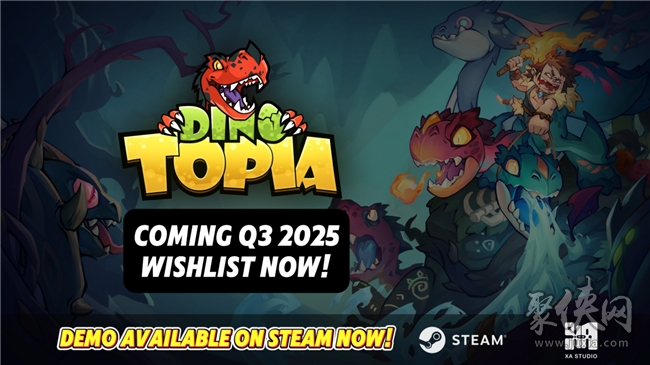 2／25 全新沙盒Roguelike冒险之旅《Dino Topia》试玩版于 Steam 上线！